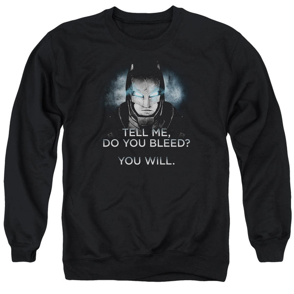 Batman V Superman - Do You Bleed Adult Crewneck Sweatshirt