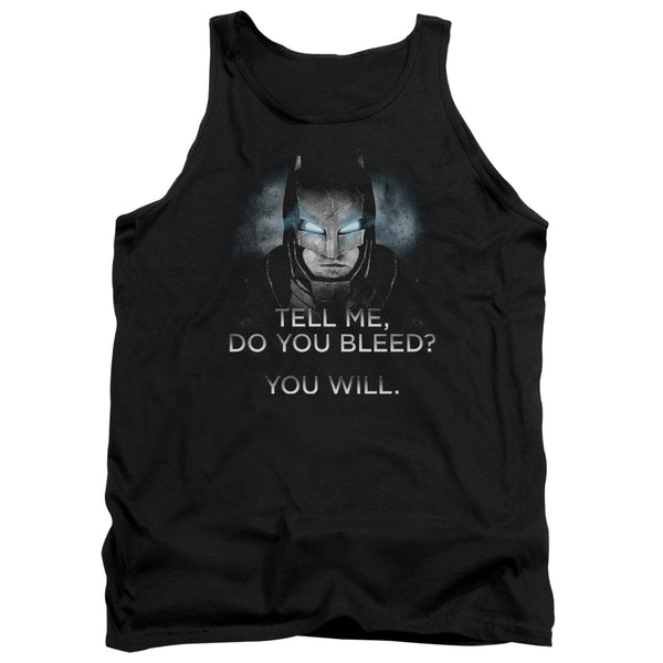 Batman V Superman - Do You Bleed Adult Tank Top