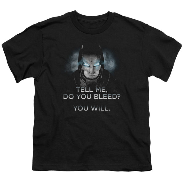 Batman V Superman - Do You Bleed Youth Short Sleeve
