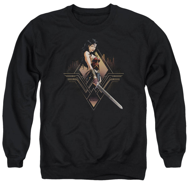Batman V Superman - City Girl Adult Crewneck Sweatshirt
