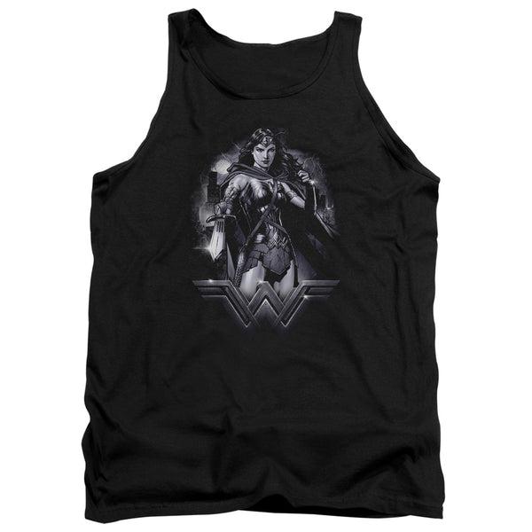 Batman Vs Superman - Rainy Night Adult Tank Top
