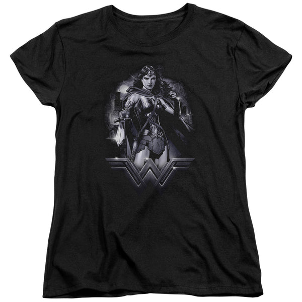 Batman Vs Superman - Rainy Night Women's Short Sleeve