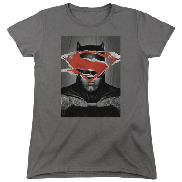 Batman Vs Superman - Batman Poster Women's Short Sleeve