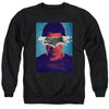 Batman Vs Superman - Superman Poster Adult Crewneck Sweatshirt