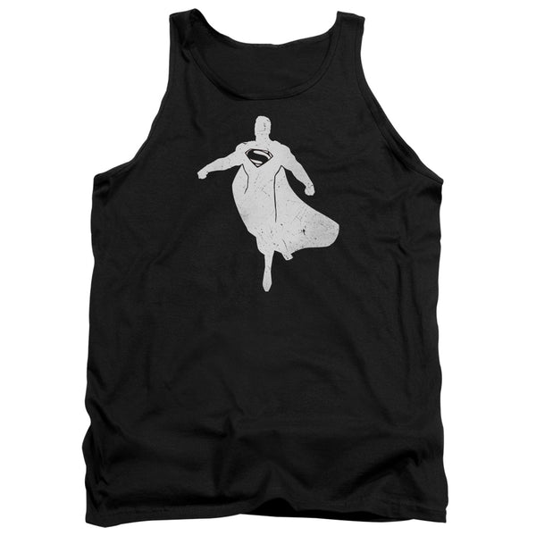 Batman V Superman - Superman Silhouette Adult Tank Top