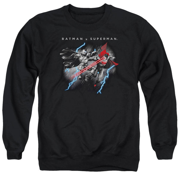 Batman V Superman - Lightning Fight Adult Crewneck Sweatshirt