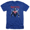 Batman V Superman - Super Spray Adult Regular Fit Heather Short Sleeve