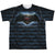 Batman Vs Superman - Logo Pattern Youth Short Sleeve 100% Poly