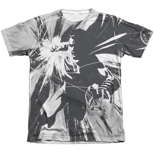 Batman V Superman - Graphic Contrast Adult Regular Fit Short Sleeve 65 - 35 Poly - Cotton