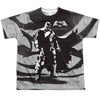Batman V Superman - Batman Contrast Youth Short Sleeve 100% Poly