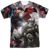 Batman V Superman - Showdown Adult Regular Fit Short Sleeve 100% Poly