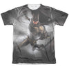 Batman Vs Superman - Batman Light Adult Regular Fit Short Sleeve 65 - 35 Poly - Cotton