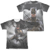 Batman Vs Superman - Batman Light (Front - Back Print) Adult Regular Fit Short Sleeve 65 - 35 Poly - Cotton
