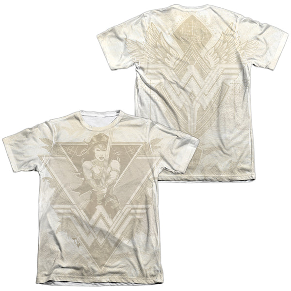 Batman V Superman - Greek Goddess (Front - Back Print) Adult Regular Fit Short Sleeve 65 - 35 Poly - Cotton