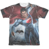 Batman V Superman - Superman Light Adult Regular Fit Short Sleeve 65 - 35 Poly - Cotton