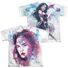 Batman V Superman - Watercolor Wonder Sub (Front - Back Print) Youth Short Sleeve 100% Poly