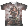 Batman V Superman - Wonder Woman Light Adult Regular Fit Short Sleeve 65 - 35 Poly - Cotton