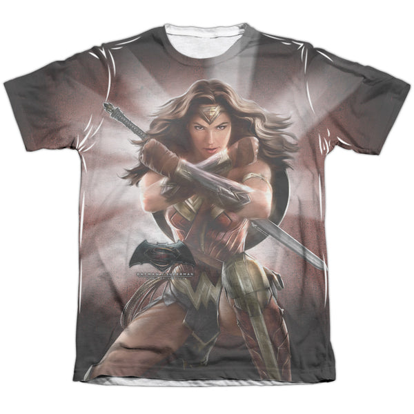 Batman V Superman - Wonder Woman Light Adult Regular Fit Short Sleeve 65 - 35 Poly - Cotton