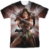 Batman V Superman - Wonder Woman Light Adult Regular Fit Short Sleeve 100% Poly