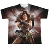 Batman V Superman - Wonder Woman Light Youth Short Sleeve 100% Poly
