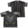 Batman V Superman - Batman Uniform (Front - Back Print) Youth Short Sleeve 100% Poly