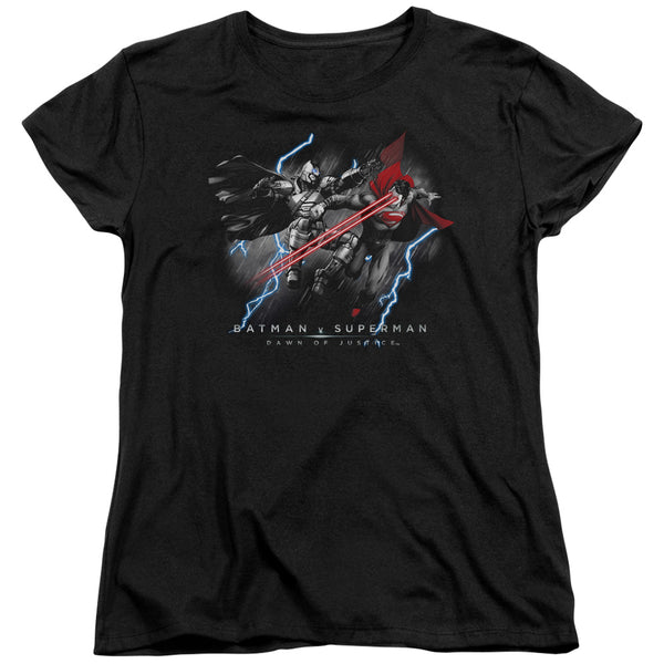 Batman V Superman - Lightniing V Heat Vision Women's Short Sleeve