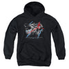Batman V Superman - Lightniing V Heat Vision Youth Hooded Sweatshirt
