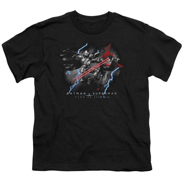 Batman V Superman - Lightniing V Heat Vision Youth Short Sleeve