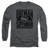 Batman V Superman - Title Fight Adult Long Sleeve
