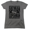 Batman V Superman - Title Fight Women's Short Sleeve