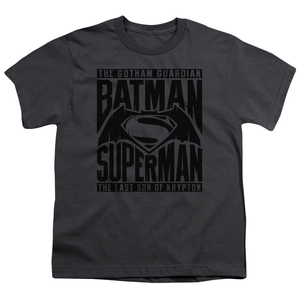 Batman V Superman - Title Fight Youth Short Sleeve