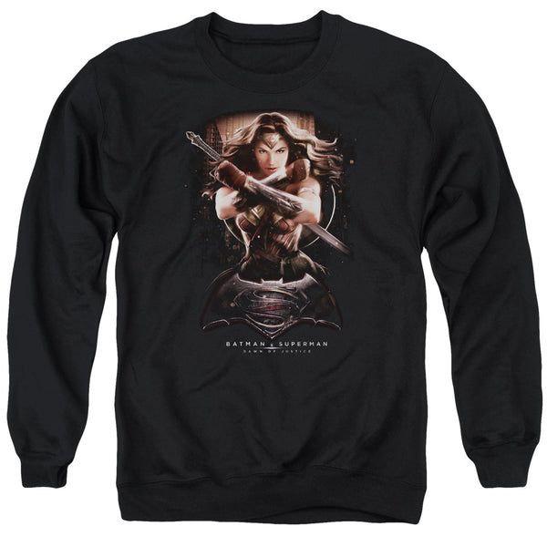 Batman V Superman - Ww Ground Zero Adult Crewneck Sweatshirt