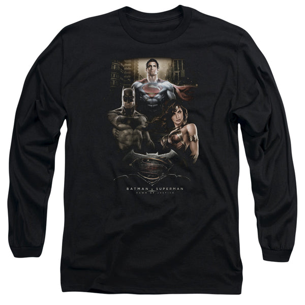 Batman V Superman - Thre Three Adult Long Sleeve