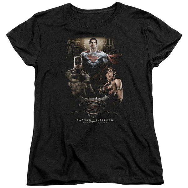 Batman V Superman - Thre Three Women's Short Sleeve