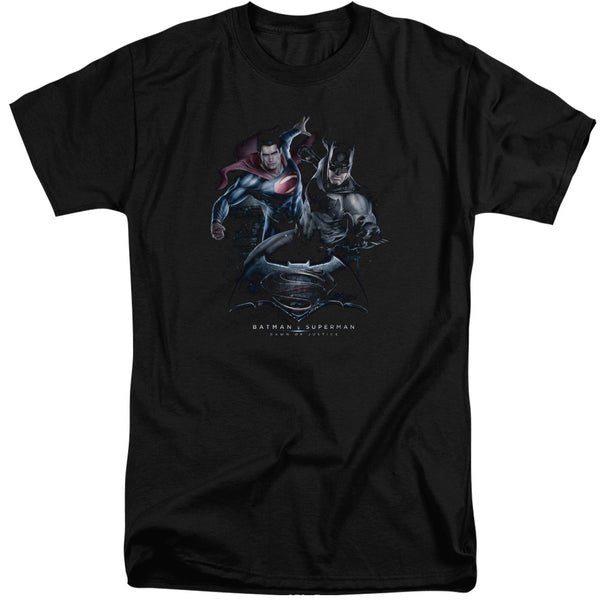 Batman V Superman - Team Up Adult Tall Fit Short Sleeve