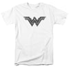 Batman V Superman - Folded And Distressed Adult Regular Fit Short Sleeve