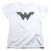Batman V Superman - Folded And Distressed Women's Short Sleeve