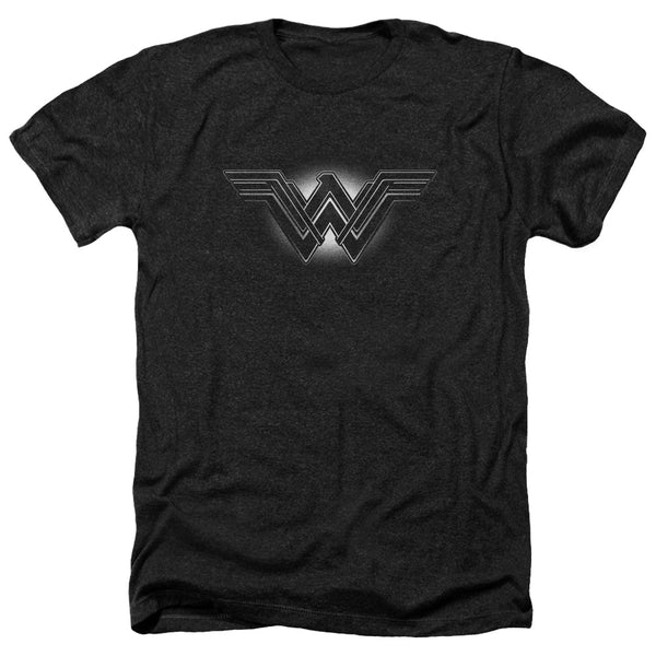 Batman V Superman - Glow Emblem Adult Regular Fit Heather Short Sleeve