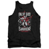 Batman V Superman - False God Or Savior Adult Tank Top