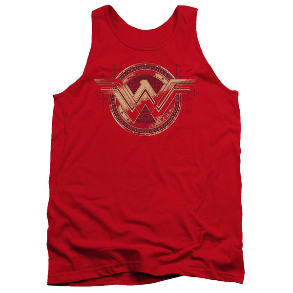 Batman V Superman - Wonder Shield Adult Tank Top