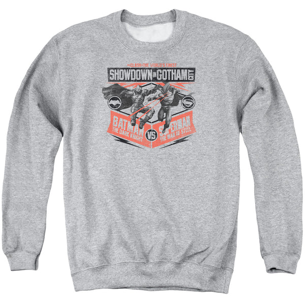 Batman V Superman - Showdown In Gotham Adult Crewneck Sweatshirt
