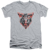Batman V Superman - Batlle For Gotham Adult Slim Fit V Neck Cotton