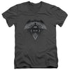 Batman V Superman - Fear Adult Slim Fit V Neck Cotton