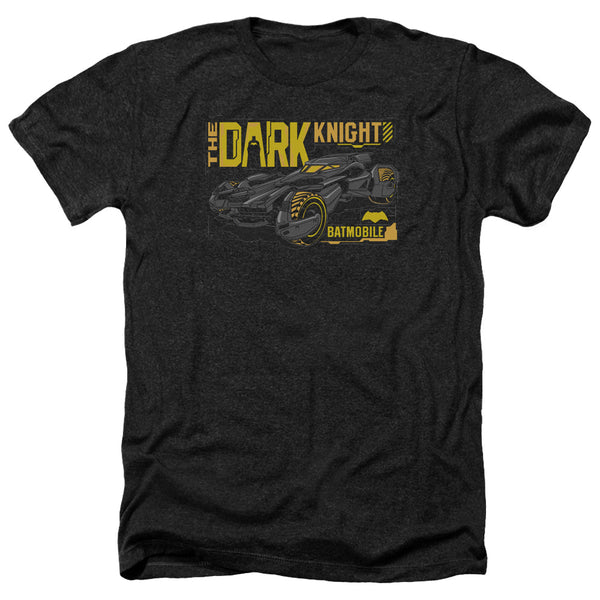 Batman V Superman - Mobil Dark Knight Adult Regular Fit Heather Short Sleeve