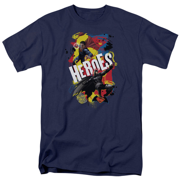 Batman V Superman - Double Hero Adult Regular Fit Short Sleeve