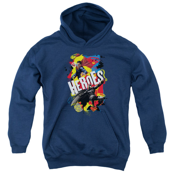 Batman V Superman - Double Hero Youth Hooded Sweatshirt