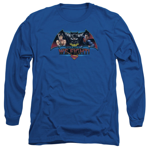 Batman V Superman - Together We Fight Adult Long Sleeve