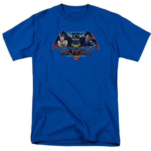 Batman V Superman - Together We Fight Adult Regular Fit Short Sleeve
