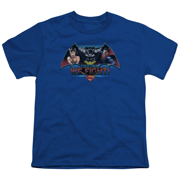 Batman V Superman - Together We Fight Youth Short Sleeve