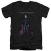 Batman V Superman - Stand Tall Adult Slim Fit V Neck Cotton